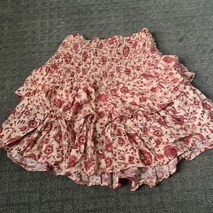 Pink skirt